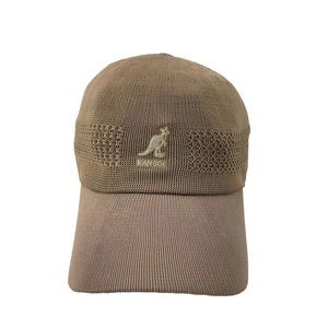Kangol Logo Ventair Space Cap Hat Medium Tan